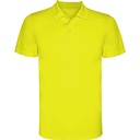 Koszulka polo MONZHA PO0404 - żółty fluorescencyjny