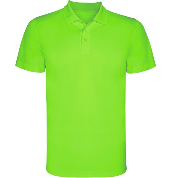 Koszulka polo MONZHA PO0404 - limonkowy