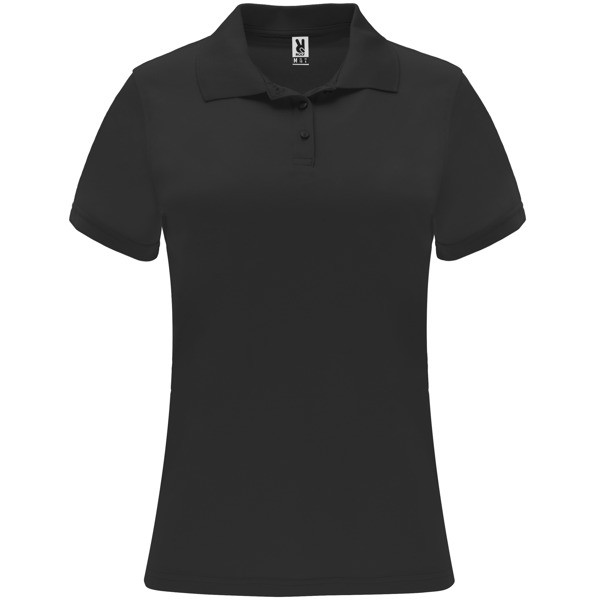 Koszulka polo MONZHA WOMAN PO0410 - czarny