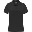 Koszulka polo MONZHA WOMAN PO0410 - czarny