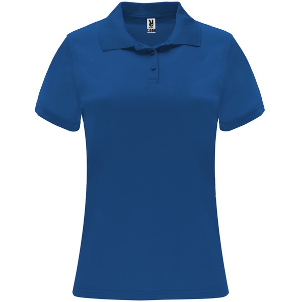 Koszulka polo MONZHA WOMAN PO0410 - królewski niebieski