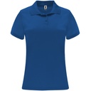 Koszulka polo MONZHA WOMAN PO0410 - królewski niebieski