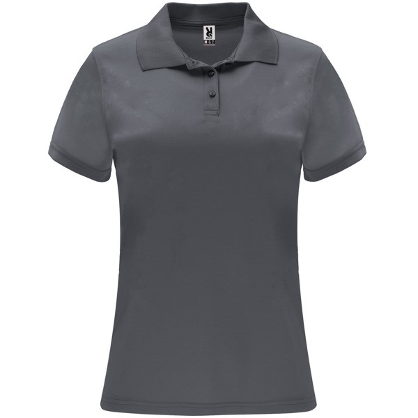 Koszulka polo MONZHA WOMAN PO0410 - grafitowy