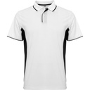 Koszulka polo MONTMELO PO0421 - biały/czarny
