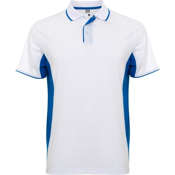 Koszulka polo MONTMELO PO0421 - biały/niebieski