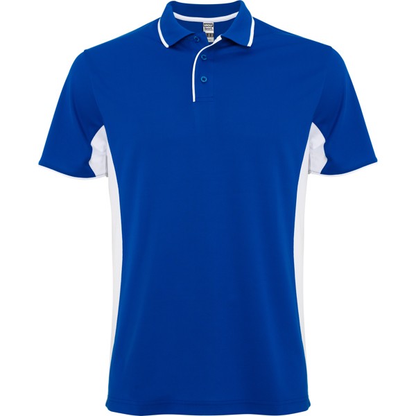 Koszulka polo MONTMELO PO0421 - królewski/biały