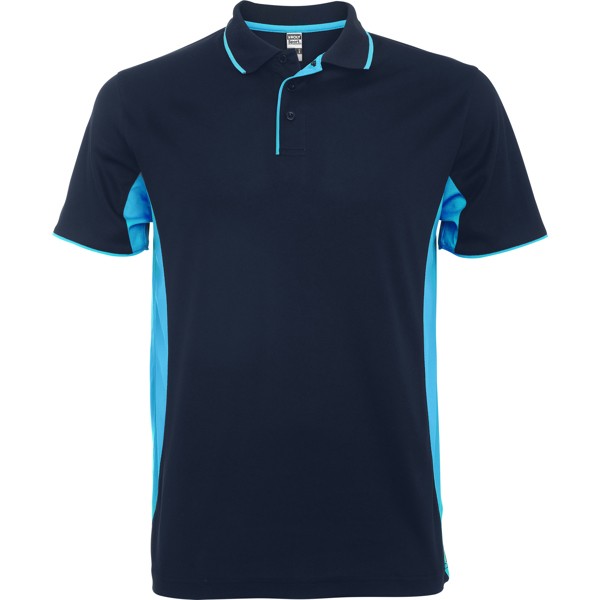 Koszulka polo MONTMELO PO0421 - granatowy/błękitny