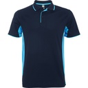 Koszulka polo MONTMELO PO0421 - granatowy/błękitny