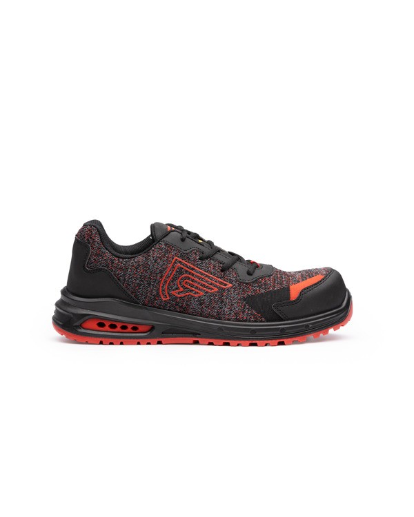 Workwear shoes RUBY ZL8395 - negro/rojo melange/rojo laboral