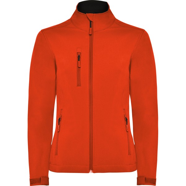 Kurtka softshell NEBRASKA WOMAN SS6437 - płomienna pomarańcz