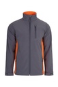 Kurtka softshell Total Match Industry 106004 - Grey/Orange 08/16