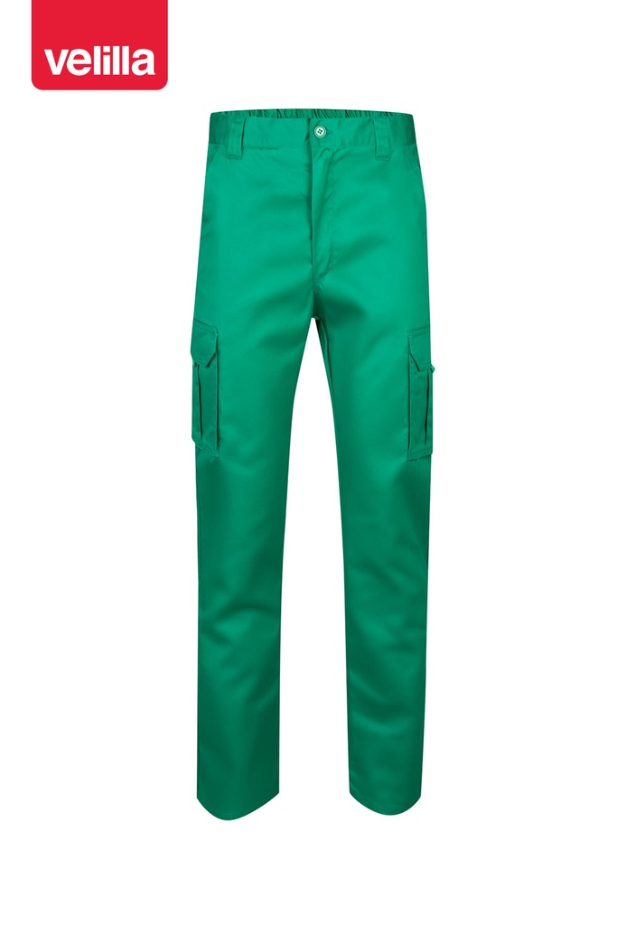 Spodnie z wieloma kieszeniami 103001 - GREEN 02