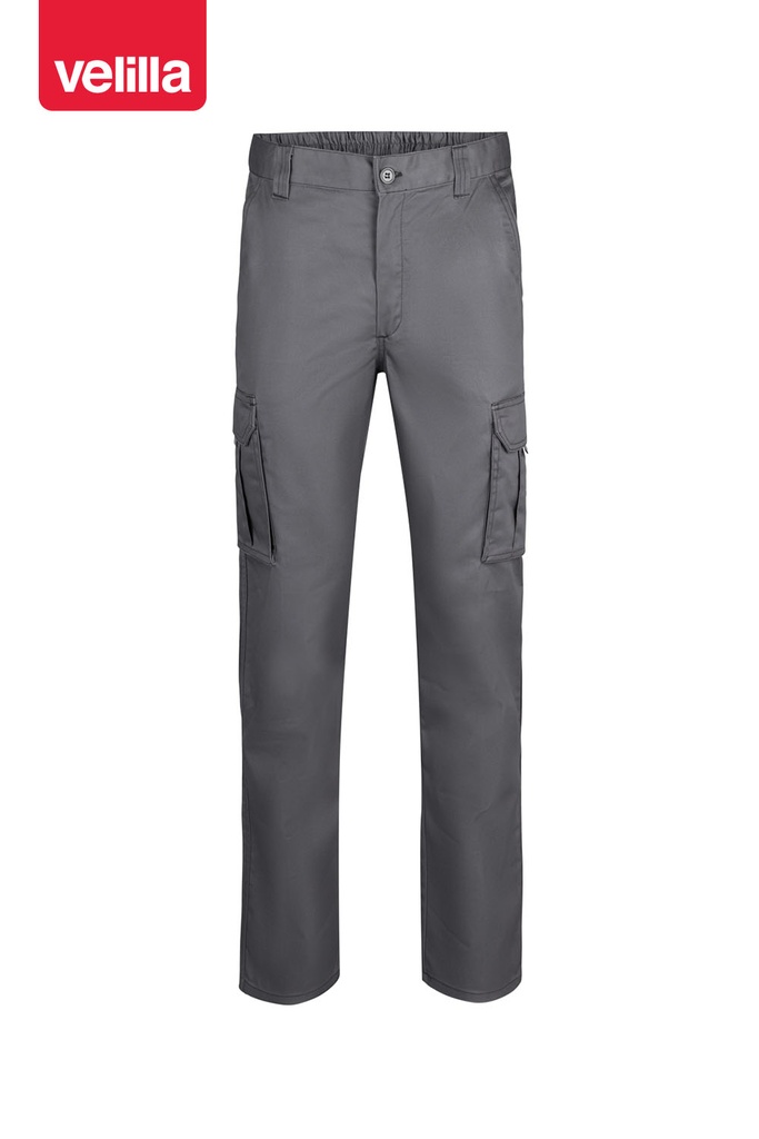 Spodnie z wieloma kieszeniami 103001 - GREY 08