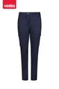Spodnie stretch z wieloma kieszeniami damskie 103002SW - NAVY BLUE 61
