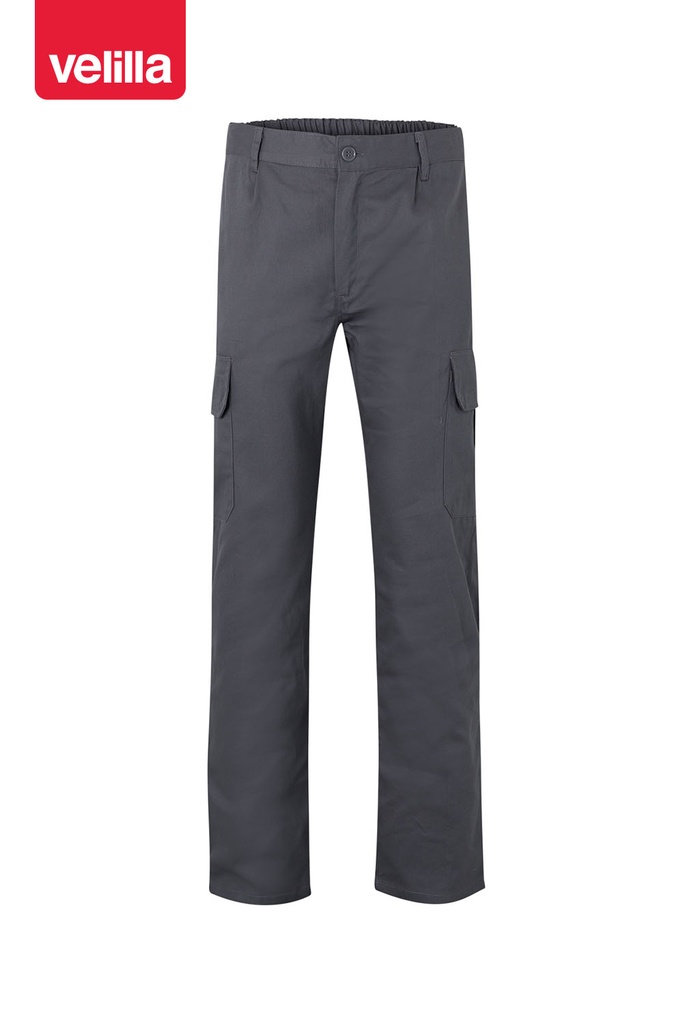Spodnie z wieloma kieszeniami 103003 - GREY 08