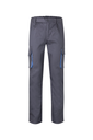Spodnie dwukolorowe z wieloma kieszeniami 103004 - GREY/SKY BLUE 08/05
