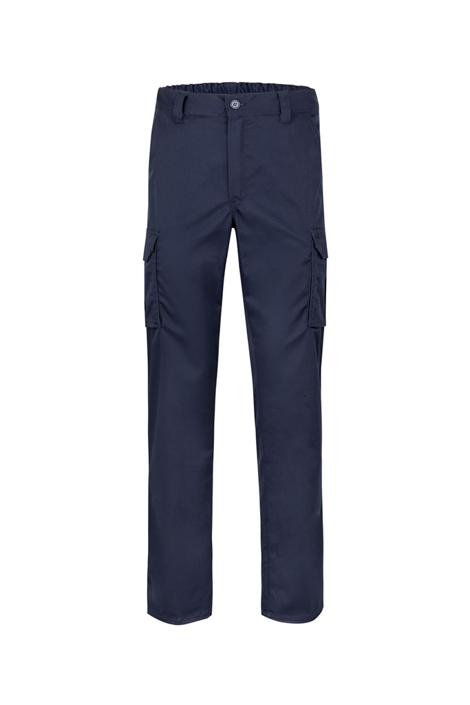 Spodnie stretch z wieloma kieszeniami 103005S - NAVY BLUE 61