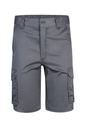 Spodenki stretch z wieloma kieszeniami 103009S - GREY 08