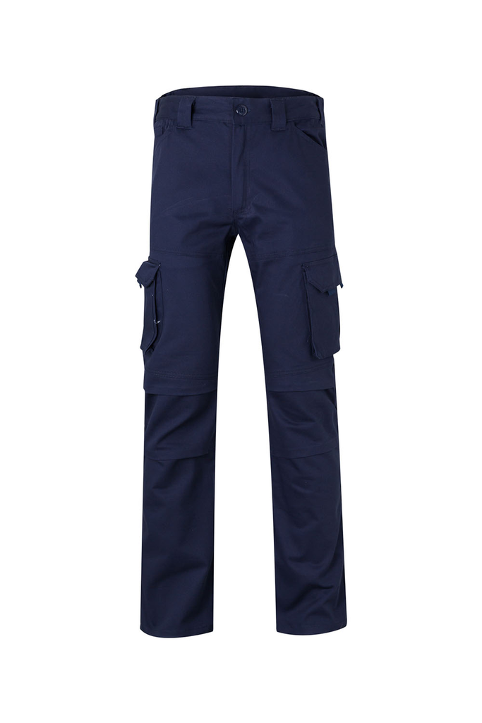 Spodnie stretch z wieloma kieszeniami 103012S - NAVY BLUE 61