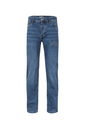 Spodnie stretch 103018S - BLUE DENIM 63
