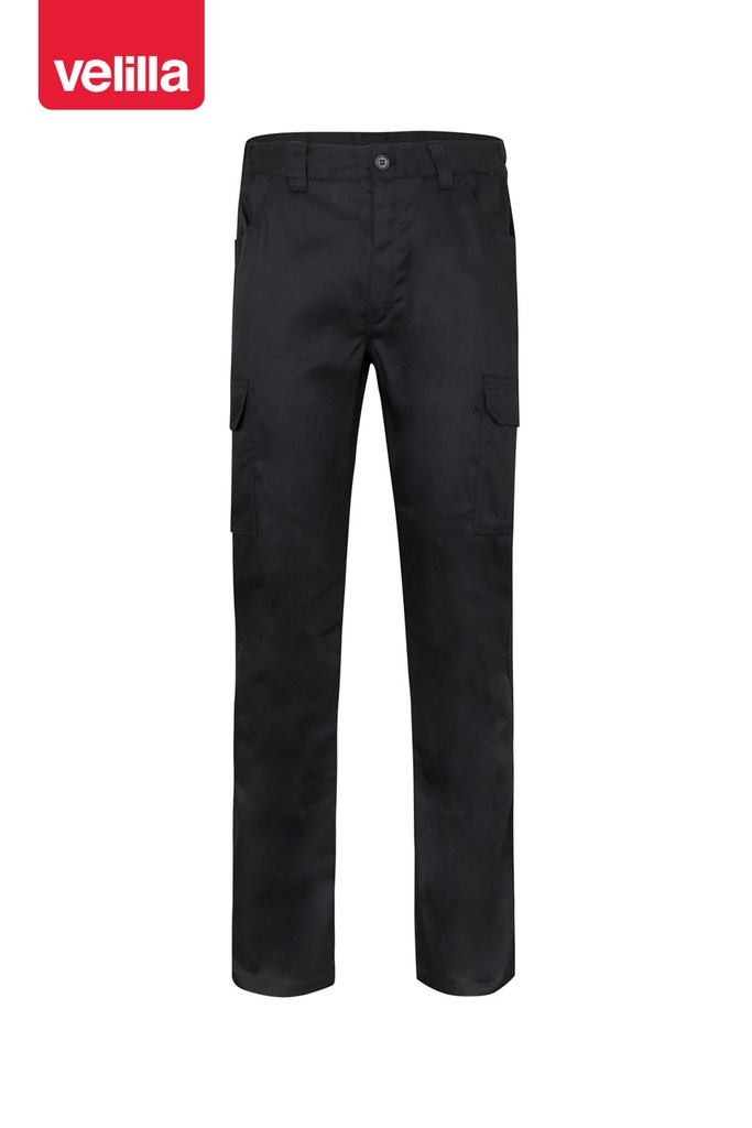 Spodnie z wieloma kieszeniami 103025 - BLACK 00