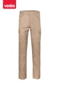 Spodnie z wieloma kieszeniami 103025 - SAND BEIGE 46