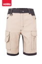 Spodenki dwukolorowe stretch 103029S - SAND BEIGE/BLACK 46/00
