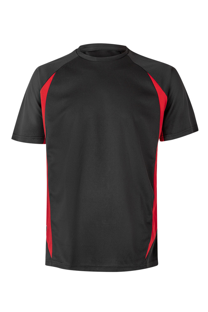 Koszulka dwukolorowa 105501 - BLACK/RED 00/12