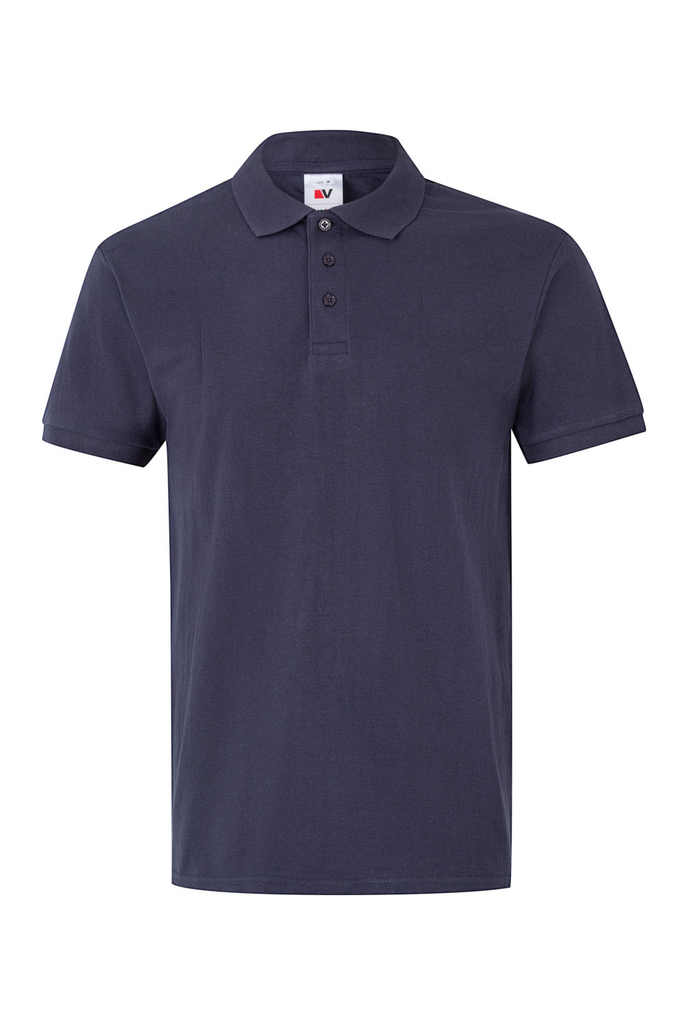 Koszulka polo z krótkim rękawem 105502 - NAVY BLUE 61