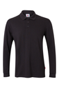 Koszulka polo z długim rękawem 105503 - BLACK 00