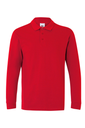 Koszulka polo z długim rękawem 105503 - RED 12