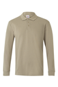 Koszulka polo z długim rękawem 105503 - SAND BEIGE 46