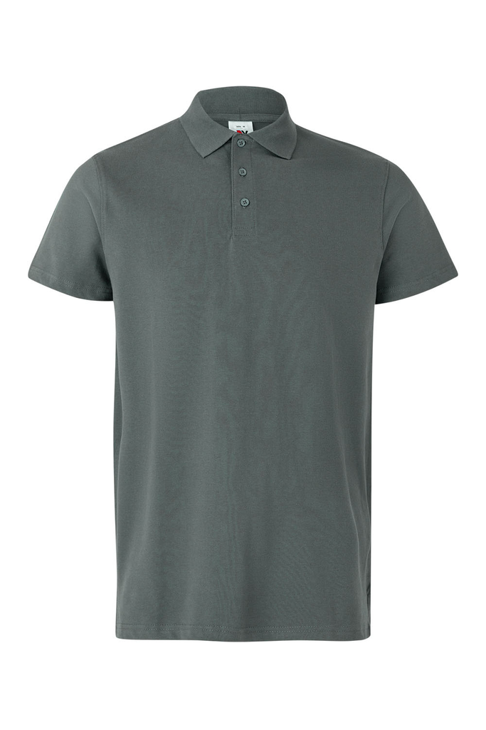 Koszulka polo stretch z krótkim rękawem męska 105508S - GREY 08