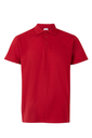 Koszulka polo stretch z krótkim rękawem męska 105508S - RED 12