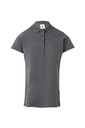 Koszulka polo stretch z krótkim rękawem damska 105509S - GREY 08