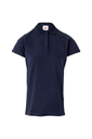 Koszulka polo stretch z krótkim rękawem damska 105509S - NAVY BLUE 61