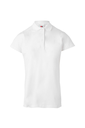 Koszulka polo stretch z krótkim rękawem damska 105509S - WHITE 07