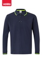 Koszulka polo dwukolorowa z długim rękawem 105515 - NAVY BLUE/HI-VIS YELLOW 61/20