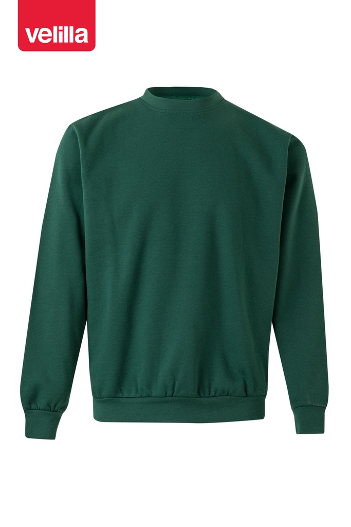 Bluza z okrągłym dekoltem 105701 - FOREST GREEN 04
