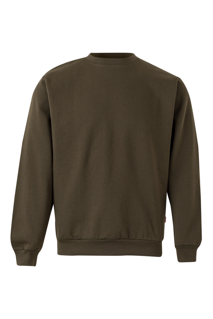 Bluza z okrągłym dekoltem 105701 - KHAKI GREEN 03