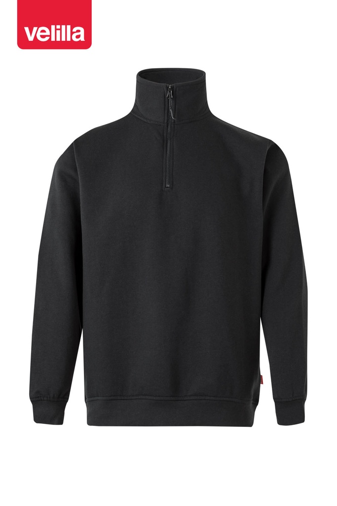 Bluza z krótkim zamkiem 105702 - BLACK 00
