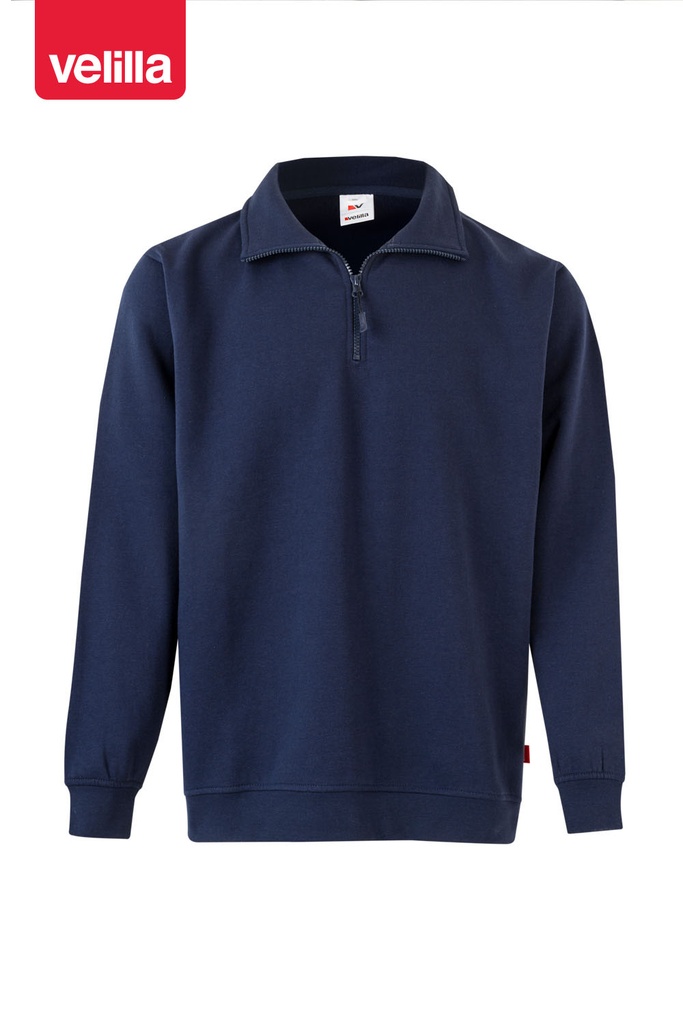 Bluza z krótkim zamkiem 105702 - NAVY BLUE 61