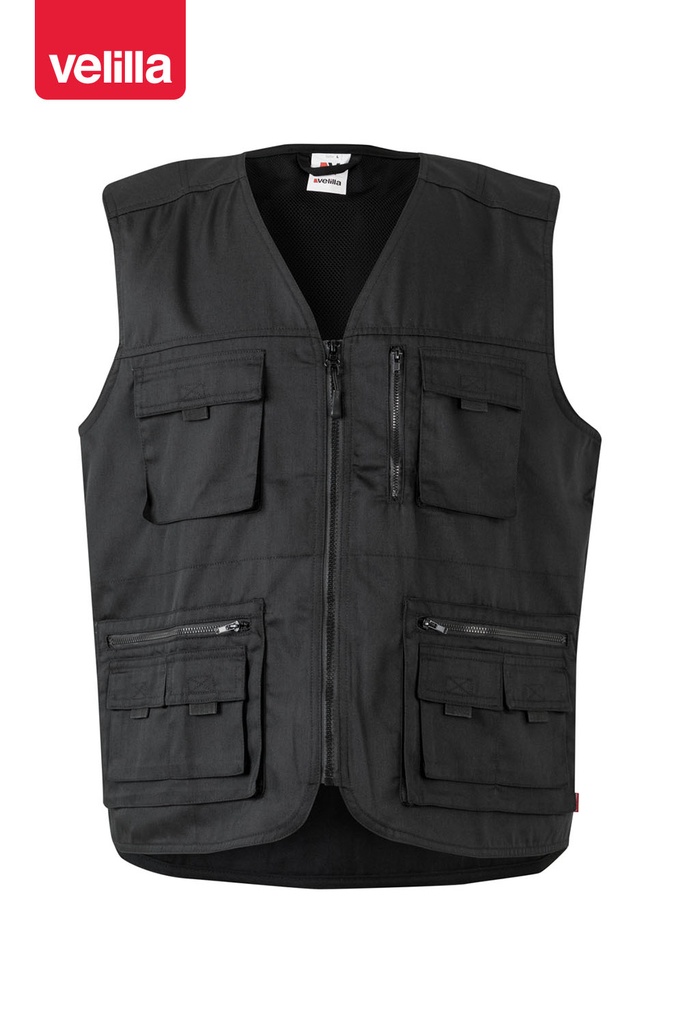 Kamizelka z wieloma kieszeniami 105901 - BLACK 00