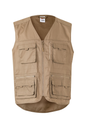 Kamizelka z wieloma kieszeniami 105901 - SAND BEIGE 46