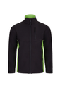 Kurtka softshell 106004 - BLACK/LIME GREEN 00/25