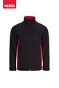 Kurtka softshell 106004 - BLACK/RED 00/12