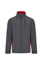 Kurtka softshell 106004 - GREY/RED 08/12