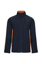 Kurtka softshell 106004 - NAVY BLUE/ORANGE 61/16
