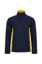 Kurtka softshell 106004 - NAVY BLUE/YELLOW 61/17