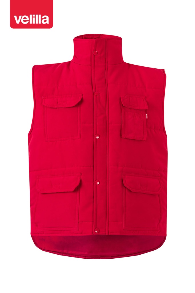 Kamizelka z wieloma kieszeniami 108 - RED 12